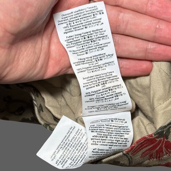 Closed Performance Worker Jacket Floral Barn Jacket Utility L NWT $468 MSRP - Picture 9 of 11